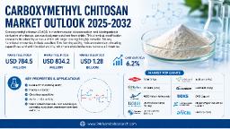 Global Carboxymethyl Chitosan Market: Water Treatment Accounts for 29% of Demand