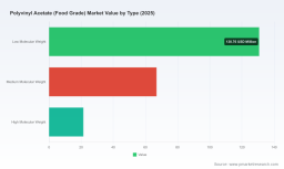 PW Consulting Forecasts 4.9% CAGR for Worldwide Food‑Grade Polyvinyl Acetate Market Through 2032