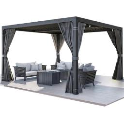 Wrought Iron Gazebo Applications in Gardens and Public Areas
