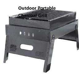 Outdoor Charcoal Grill Table For Easy Meal Preparation | Tongdegrills