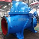 What should be paid attention to during the maintenance of a double suction split case pump?