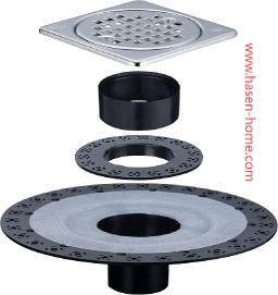 Haixin Shower Drain Kit Factory Creating Interior Elegance