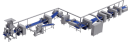 Laminated Dough Sheeting Line for Multi-Specification Production: Adjustable Width, Thickness, and Layer Control