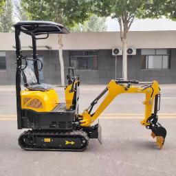 What advantages does mini excavator have in narrow space work