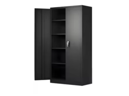 Modern Metal Filing Cabinet: Ideal for Organized Office Spaces