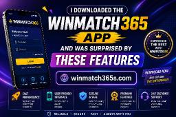 I Downloaded the Winmatch365 App and Was Surprised by These Features