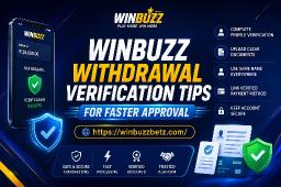 Winbuzz Withdrawal Verification Tips for Faster Approval